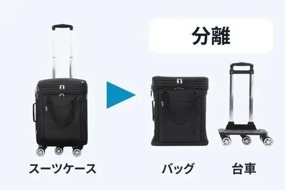35Lから50Lまで。移動手段や日数でサイズを変えられるスーツケースが