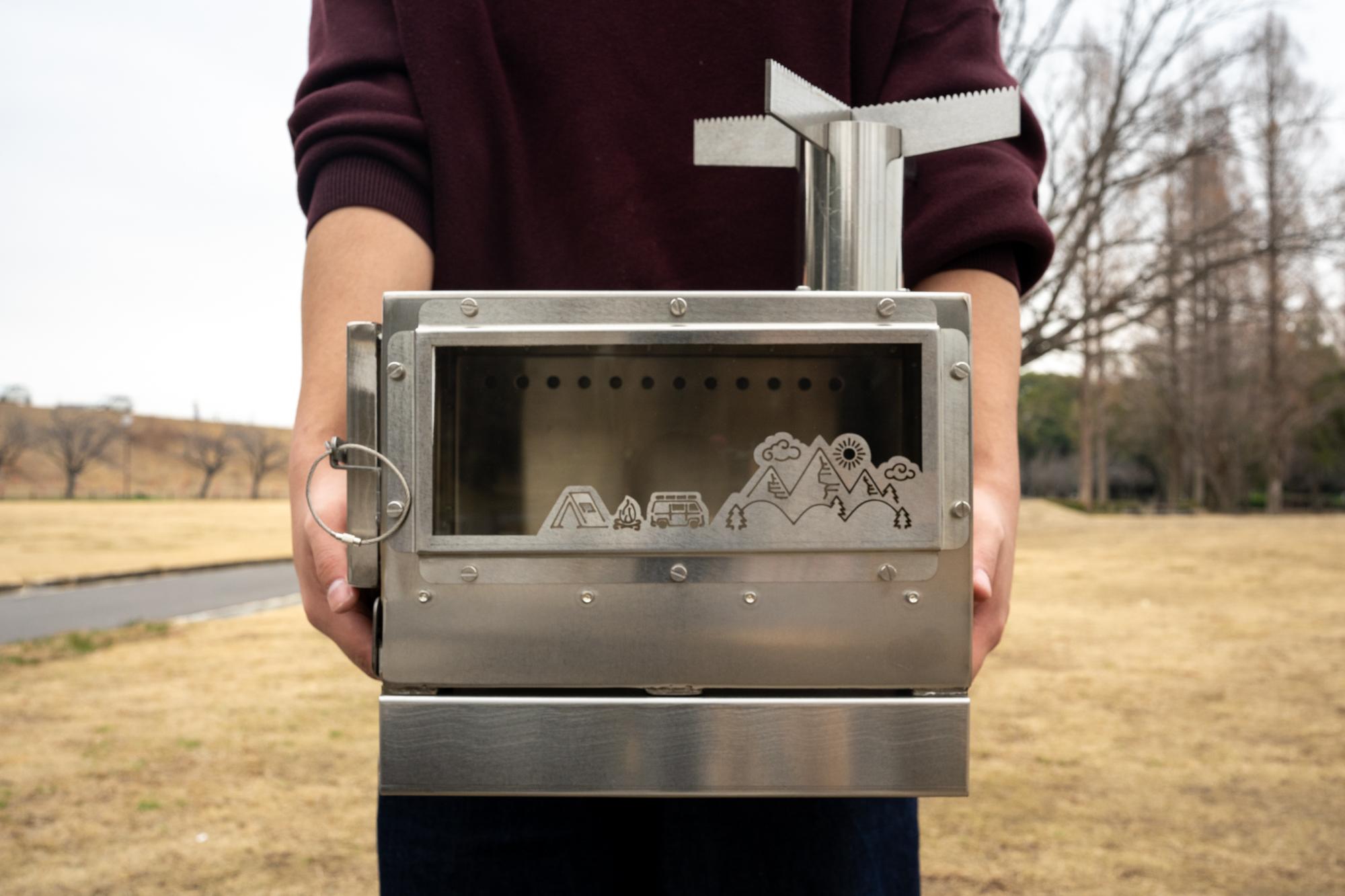 デイキャンも楽しくなるお手軽薪ストーブ。付属品も超充実だから初心者