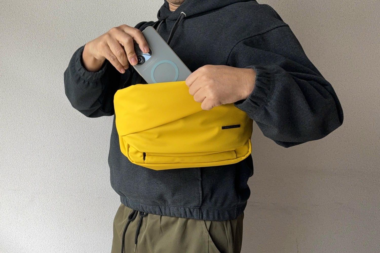 荷物が多いミニマル派への回答。6つのポケットで「モノが迷子に