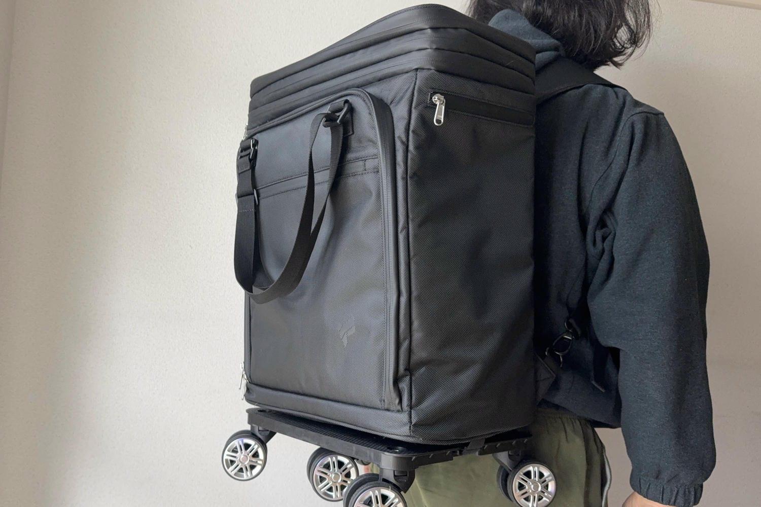 スーツケースを複数持つのはもうやめた。3段階のサイズ調整で