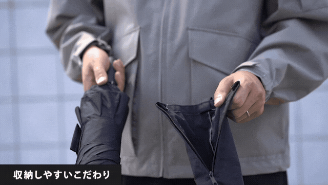 振れば水滴がほぼゼロ。超撥水傘は使用後も快適だから梅雨や日差し対策