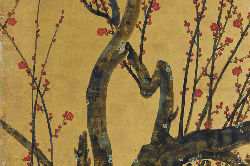 一生に一度は見たい、尾形光琳晩年の集大成《紅白梅図屏風》（MOA