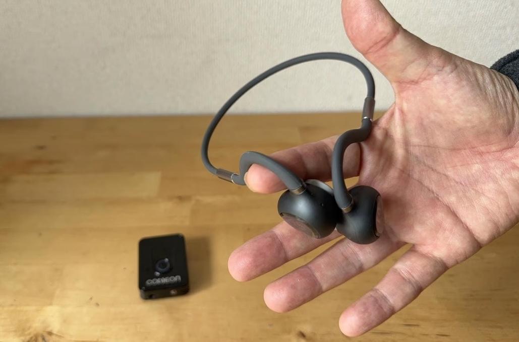 骨伝導集音器 楽天市場】骨伝導 集音器 福耳骨伝 響 -PREMIUM- USB充電式 Type-C端子