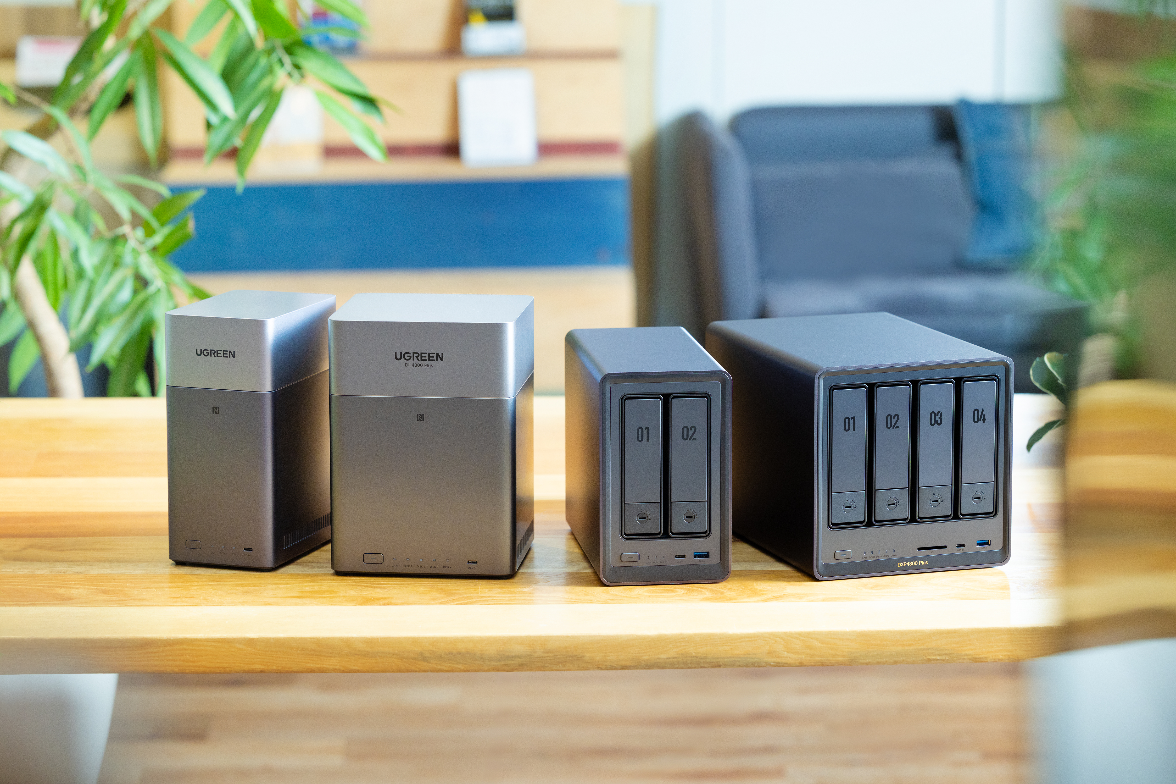 期間限定値下　DXP 4800 Plus UGREEN NASync 新品未使用 UGREEN 4ベイNAS 最大136TB｜日本語サポート&30日間の安心お試し