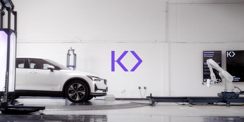 キネティックの自動車修理工場