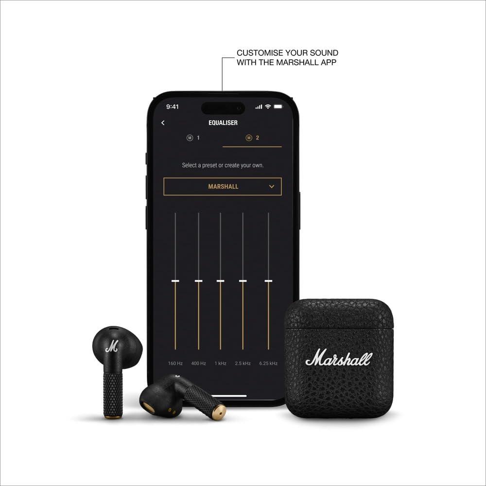 オーディオ機器 【期間限定値下げ中】Marshall ワイヤレスイヤホン