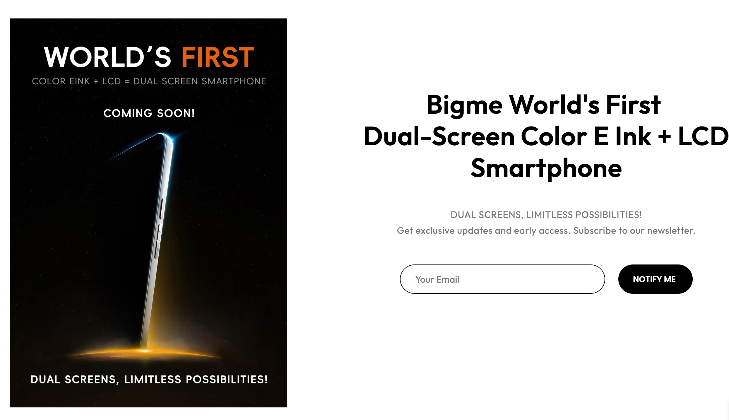 iPhoneをやめてこれにする？ 電子ペーパーとカラー液晶が合体した超 