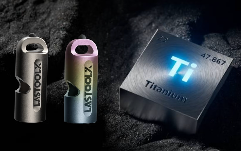 ナチュラルチタンとグラデーション、2色のTinyBlast