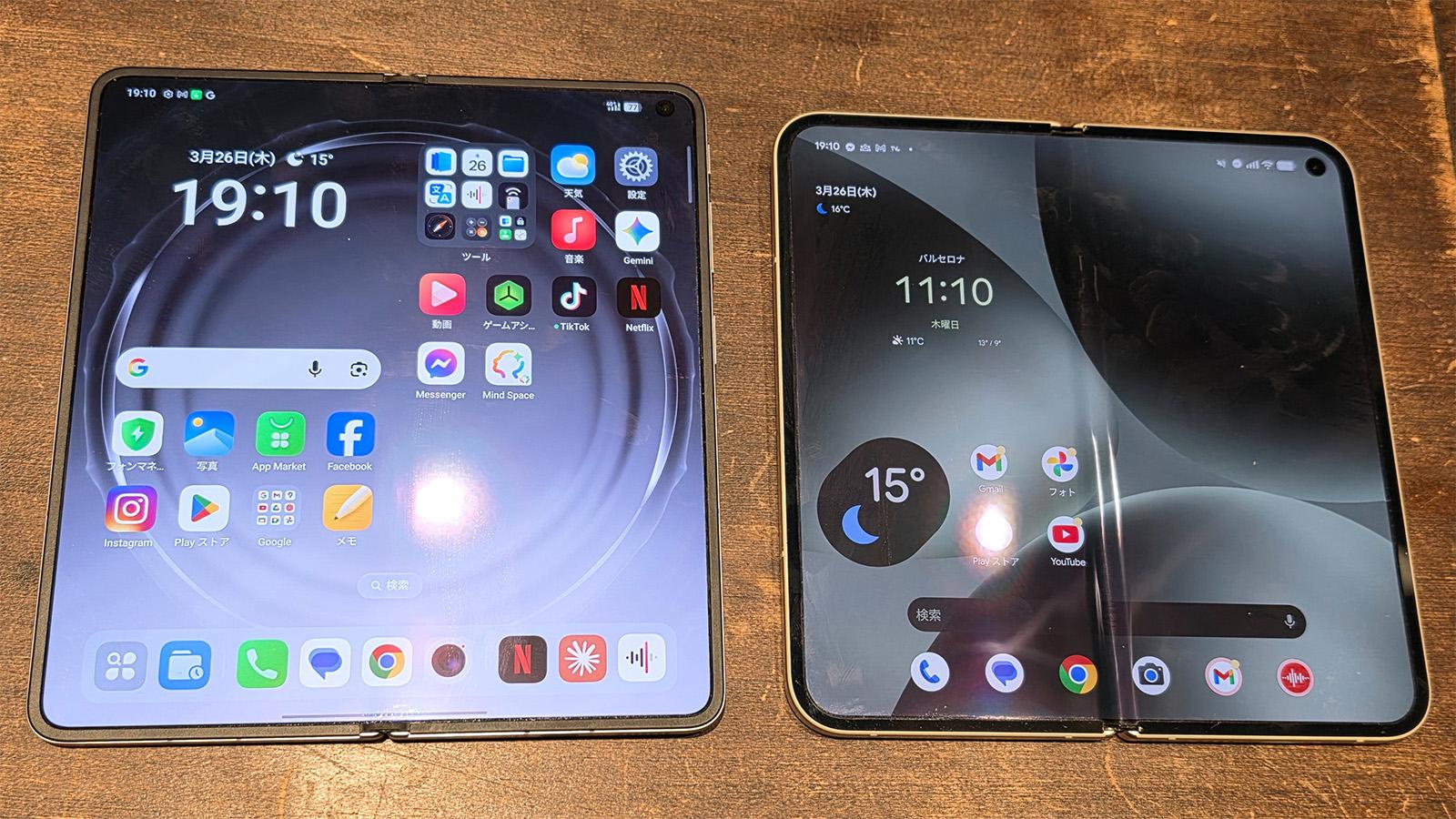 薄さ8.93mmの折りたたみスマホ「OPPO Find N6」実機レビュー：折り目を