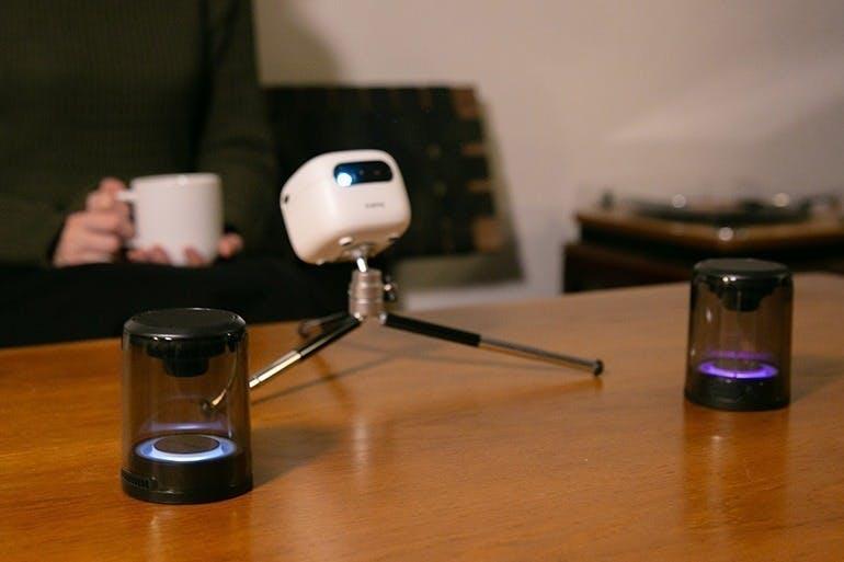 キッチン作業が極上の時間に。水回りにも貼れる防水ステレオスピーカー
