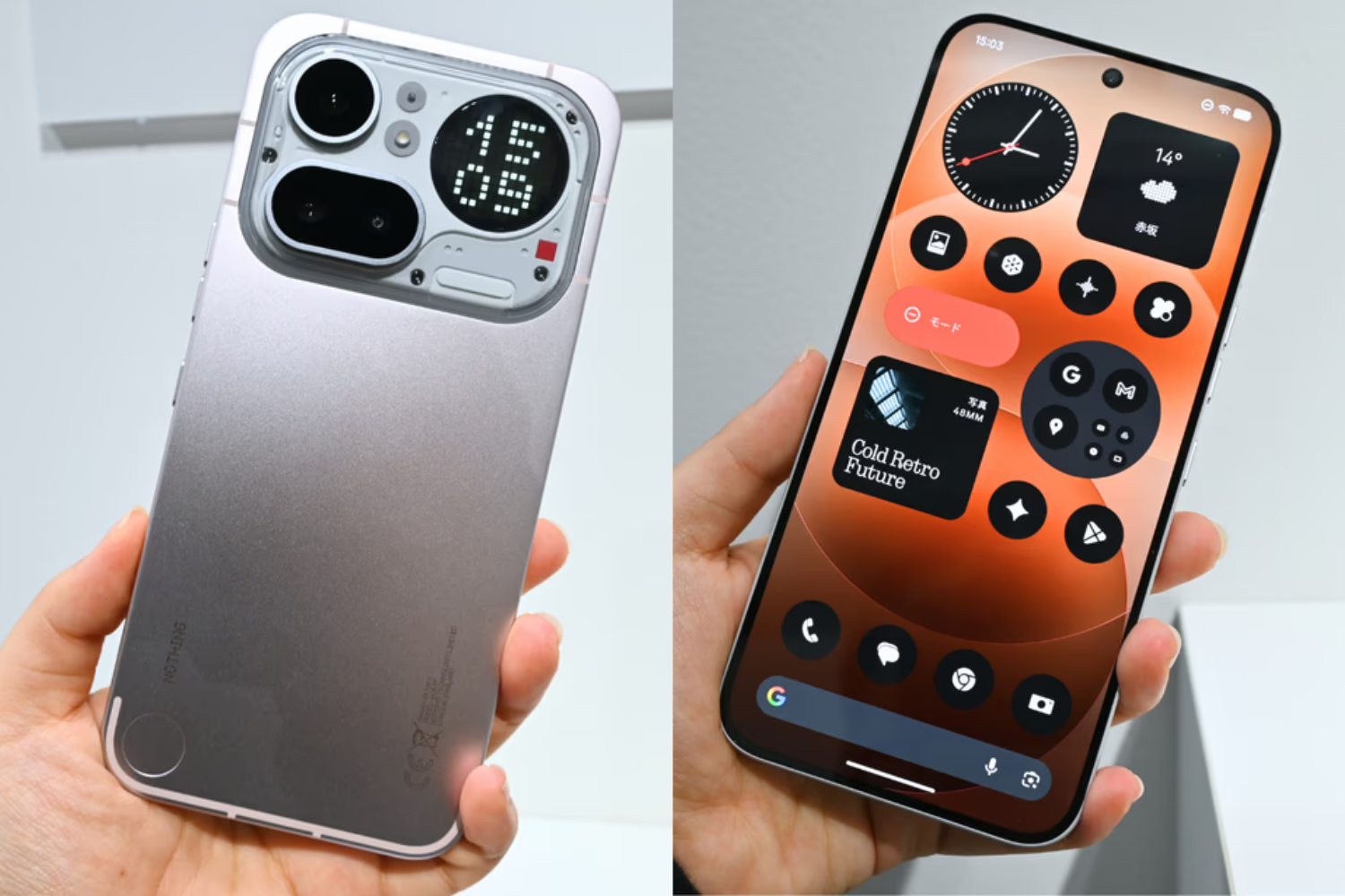 手にするだけでときめく1台。Nothingから新スマホ「Phone (4a) Pro」と