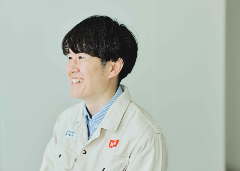 晴れ風の開発担当者（醸造家）である亀岡峻作氏