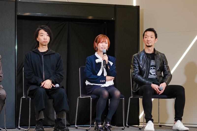 落合陽一氏、モモコグミカンパニー氏、山本卓身氏