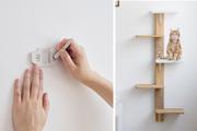 ピン式なのに40kgが浮かぶ。DIYレベル1でもできる、空間ハック