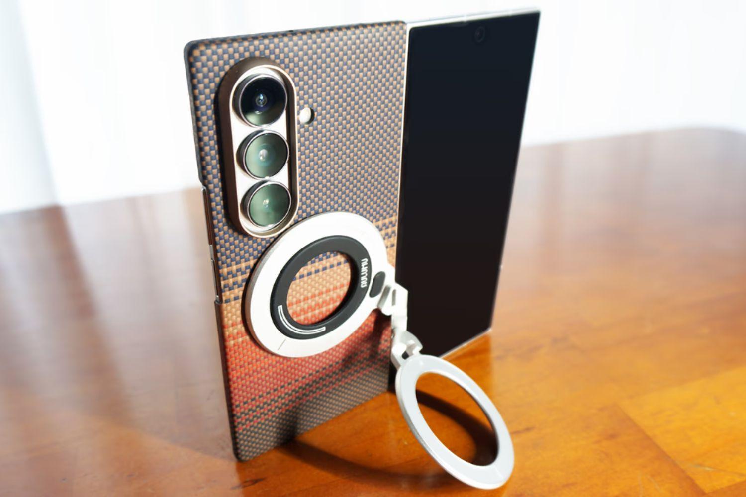 Aulumu G09 スマホリング Magsafe - 360°回転 Magsa AULUMU G09 360-Degree Rotating Smartphone Ring Stand | 3-Axis