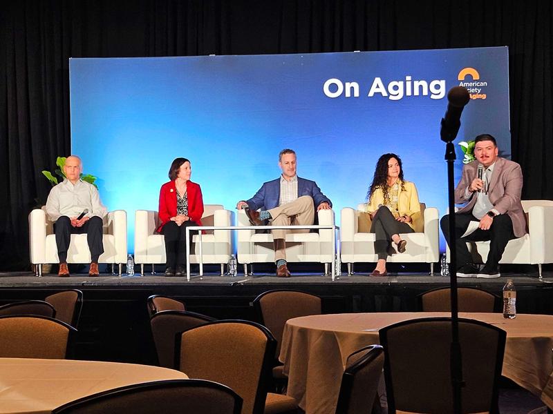 Many panelists spoke about tech access and age tech.