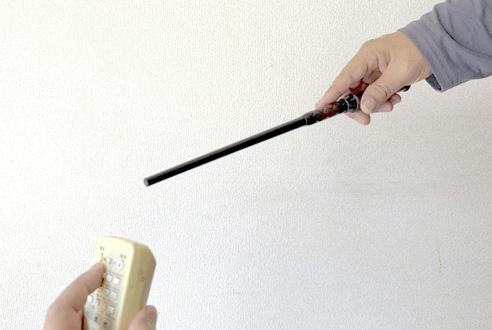 魔法の杖を“ひと振り”で家電を操作できる面白系ガジェット。家中の