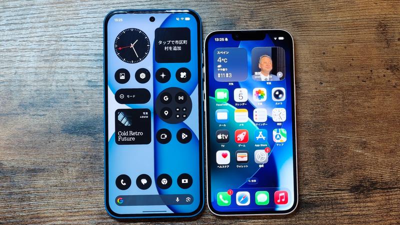 Phone (4a)とiPhone 17e