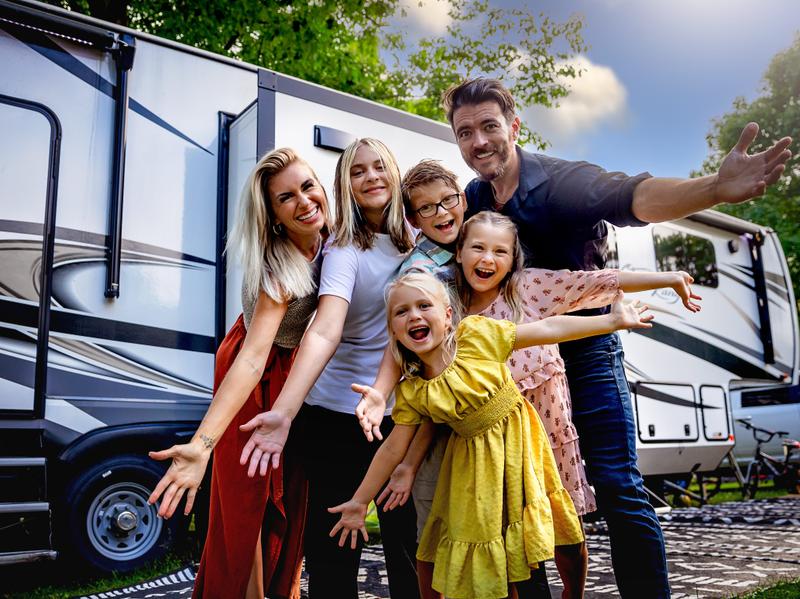 Cassie Bailey and her family