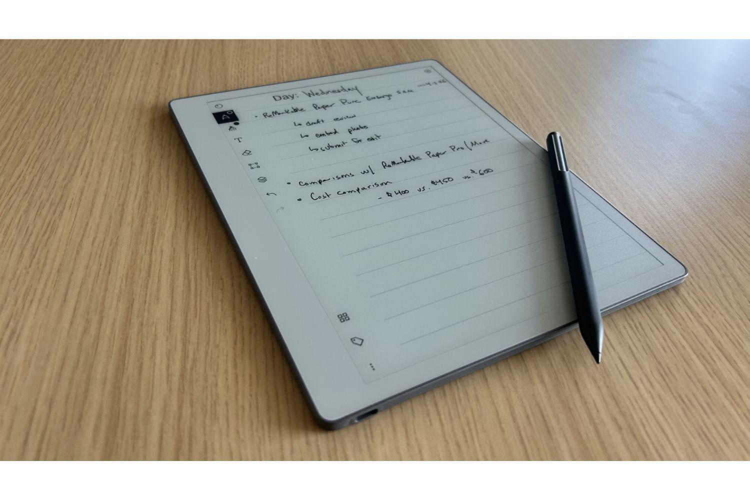 新デジタルノートブック「reMarkable Paper Pure」は書き心地もコスパ