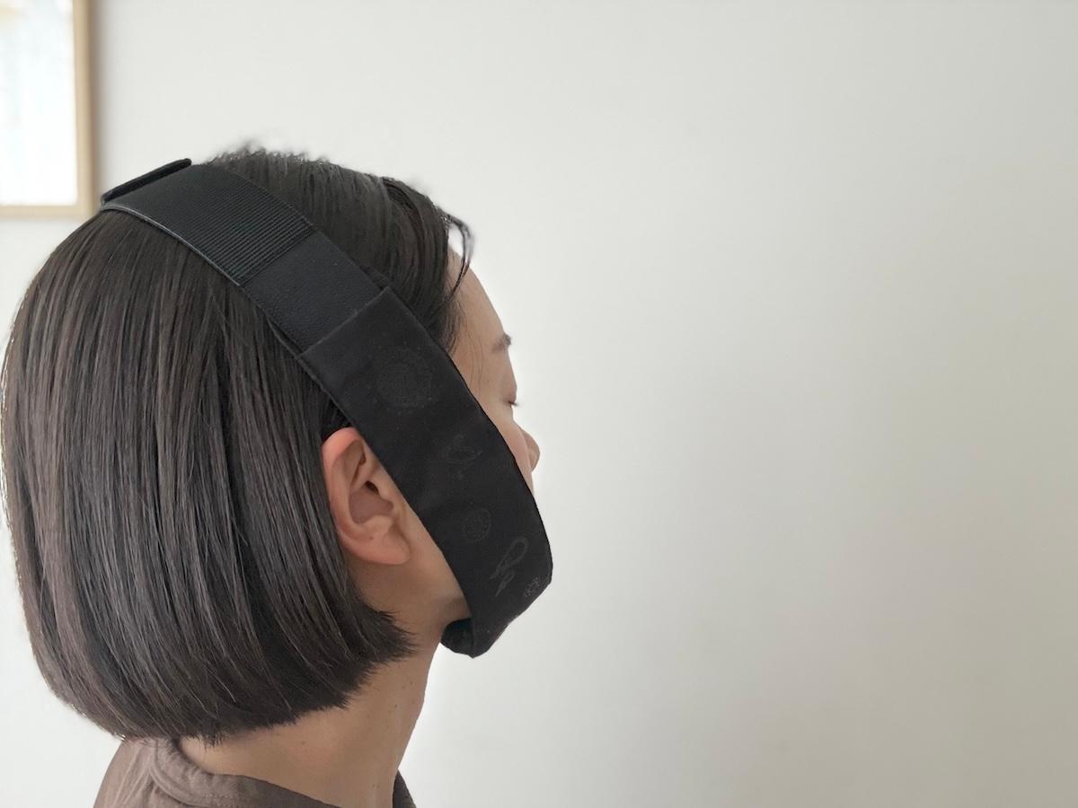 巻くだけで頭まわりがすっきり。シャクティの「チクチクするヘッド