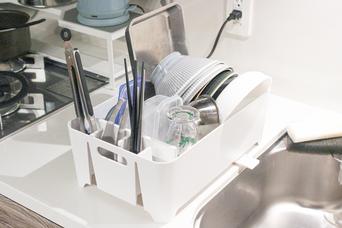 食器洗いへの苦手意識、山崎実業の「水切りバスケット」が即解決してくれた