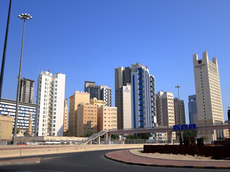 Buildings in Kuwait City, Kuwait