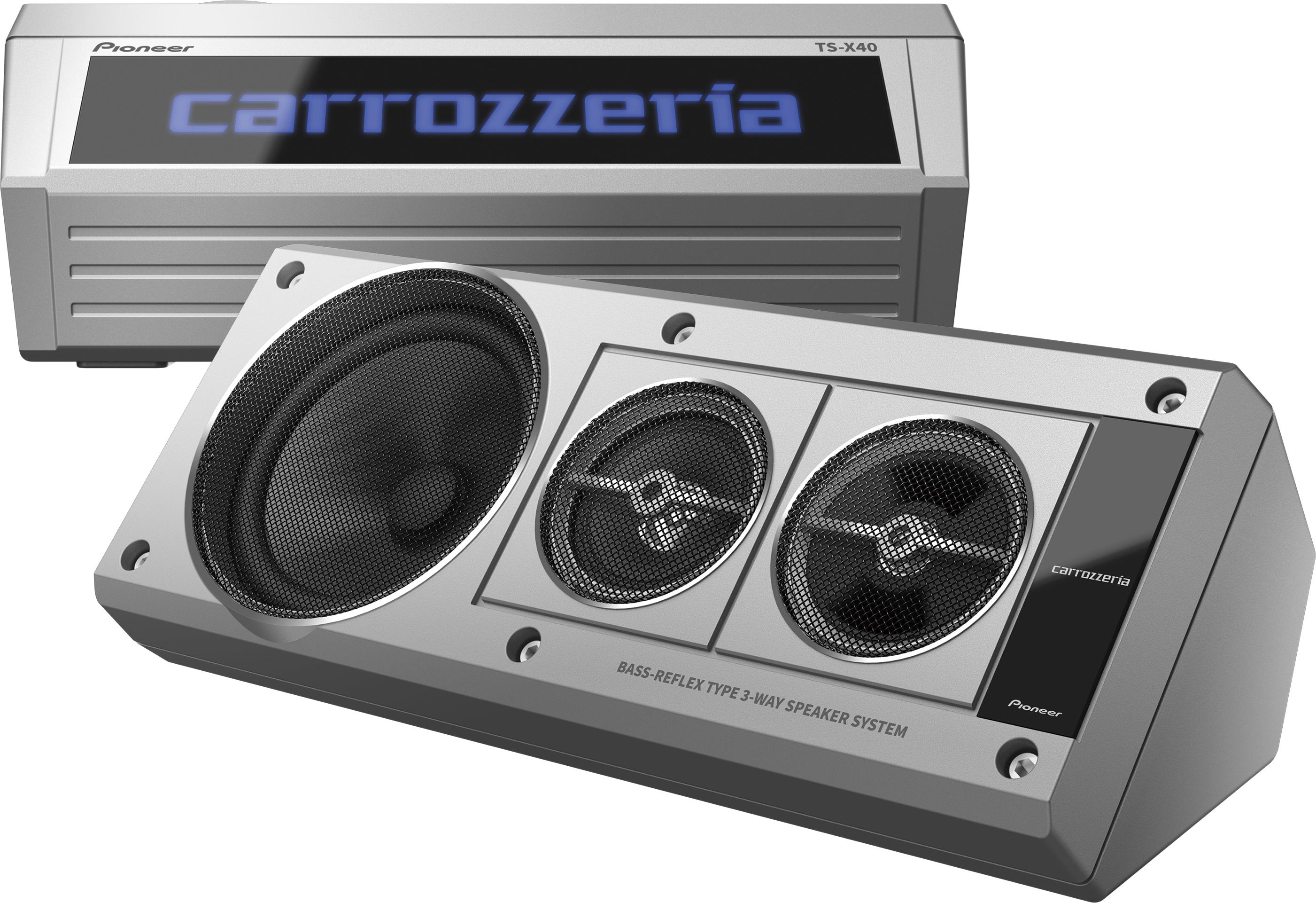 昭和のやんちゃなカーステ。青く光る「carrozzeria」ロゴで令和に再現