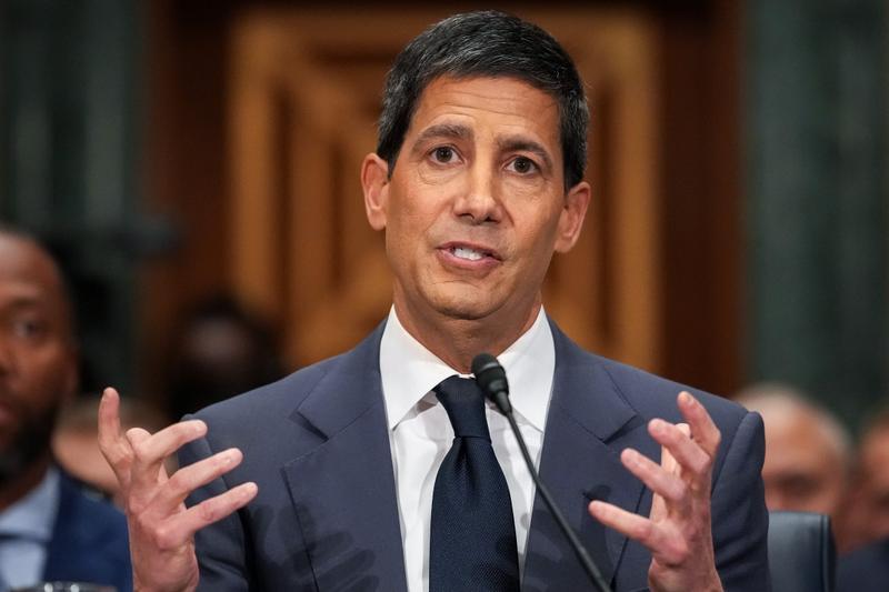 Federal Reserve chairman Kevin Warsh speaking at an event.