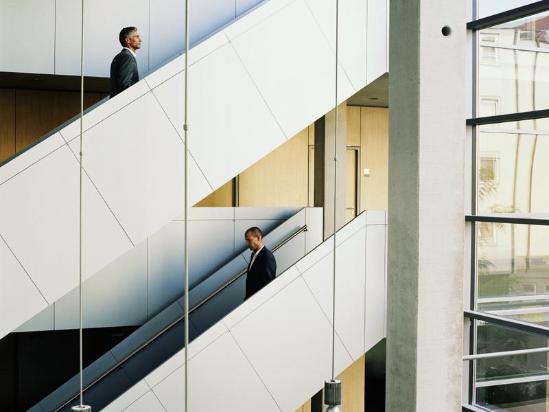 people in building