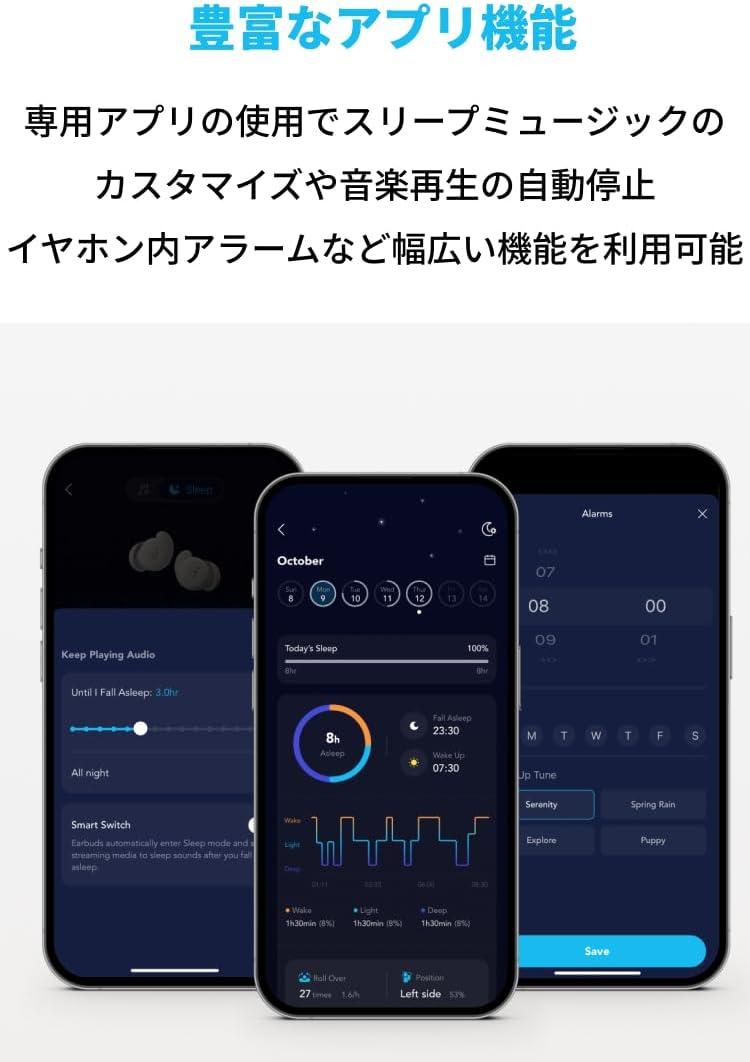 横向きでも耳が喜ぶ。Ankerの名作「寝ホン」が1.2万円台になった