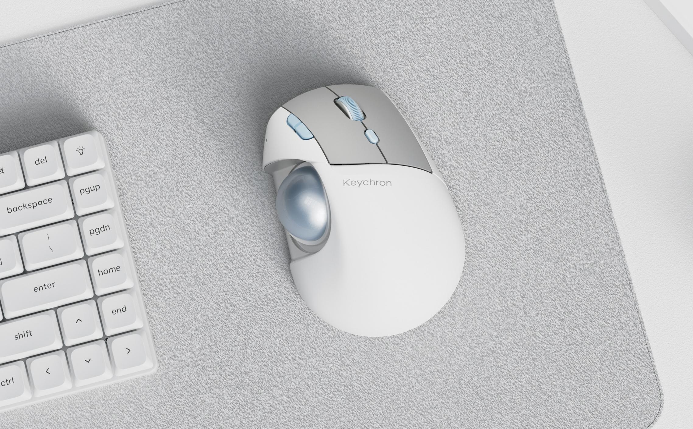 Keychronから新型トラックボール＆分割キーボードの足音 | ギズモード