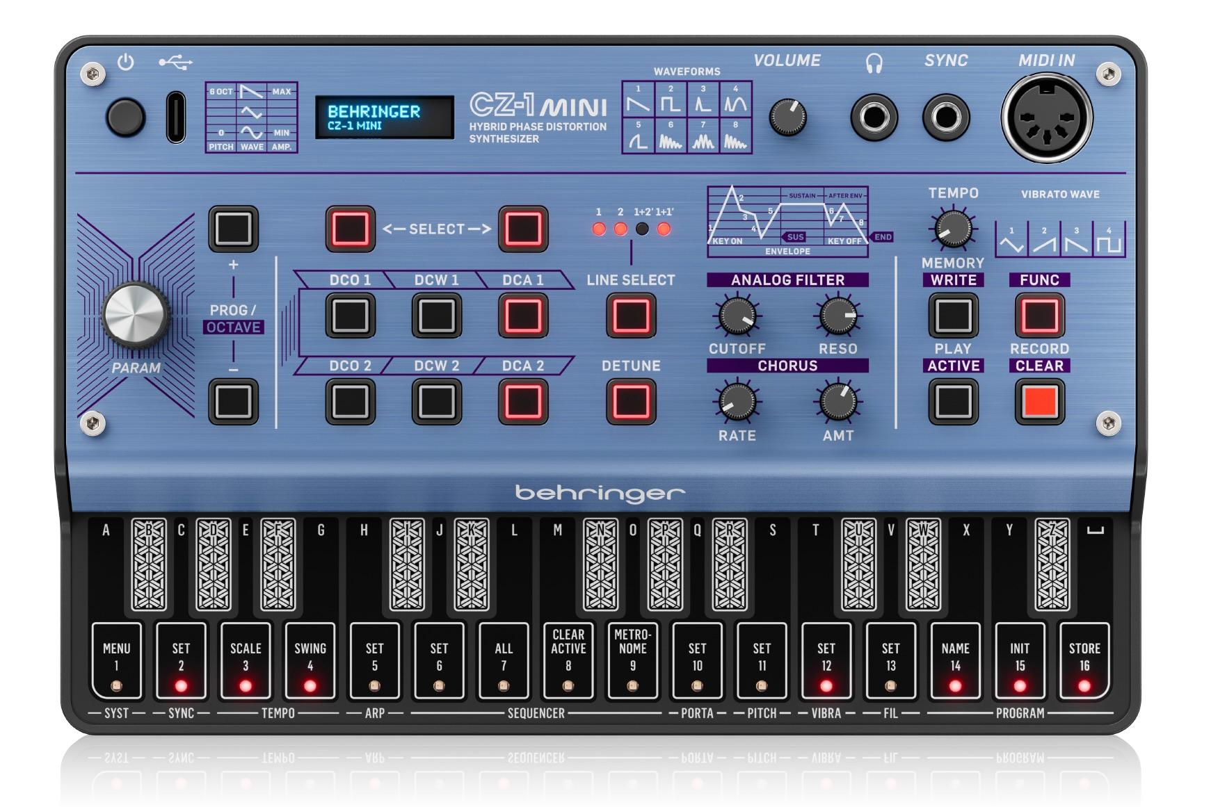 伝説が激安でよみがえる。ベリンガーが名作電子楽器のオマージュを発売