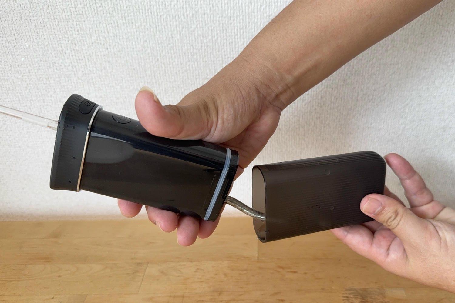みーしゃeROD イロット美顔器 新品/使用方法動画もUSBあり安心 旅先の洗面台に置けるサイズ。前回モードを記憶するポータブル