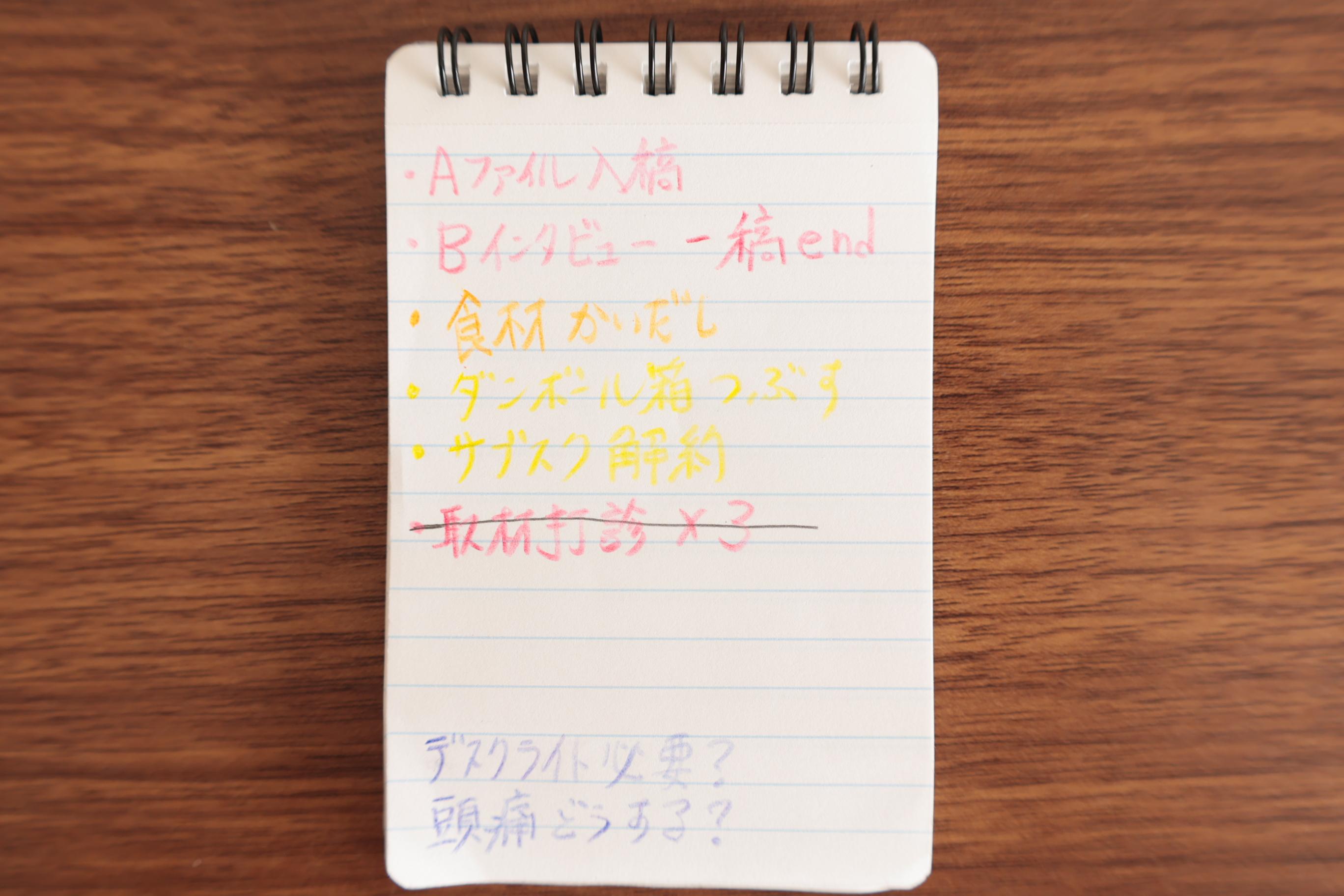 思考が冴え、アイデアが湧き出る！ToDoからブレストまで「あえて手書き