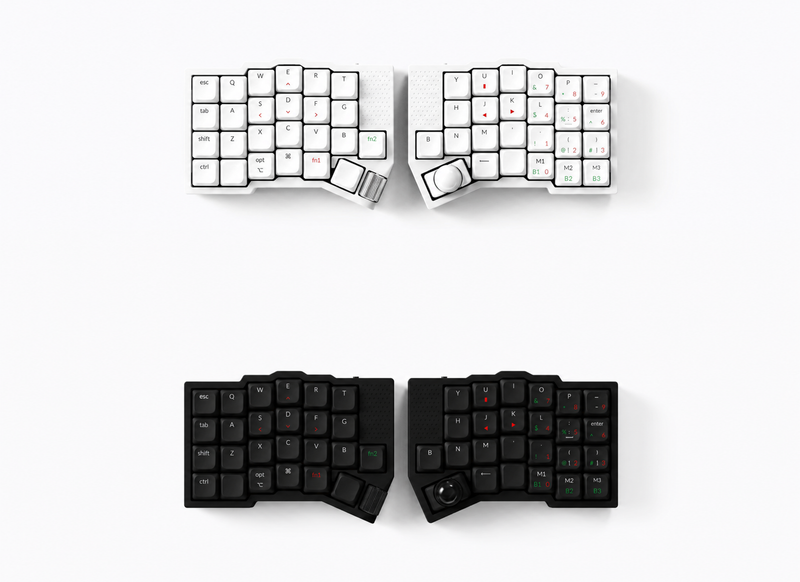Ergodox 分割型キーボード 茶軸 & ケンジントン トラックボール セット 夢のタッグはまだ続く。Keychron×ギズモードの新作は「トラックボール