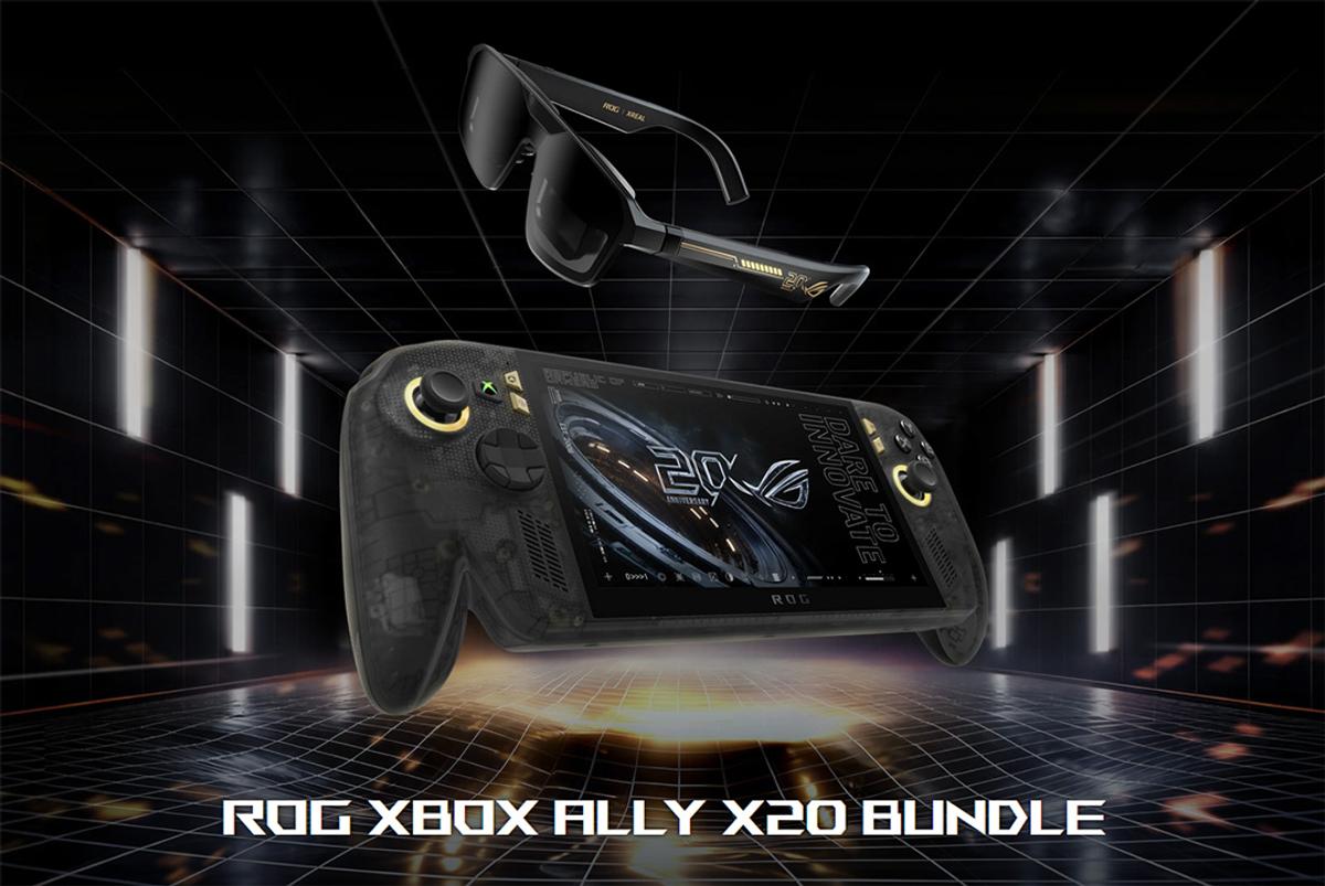 ASUS「ROG Xbox Ally X」、20周年記念で画面がちょい大きくなった 