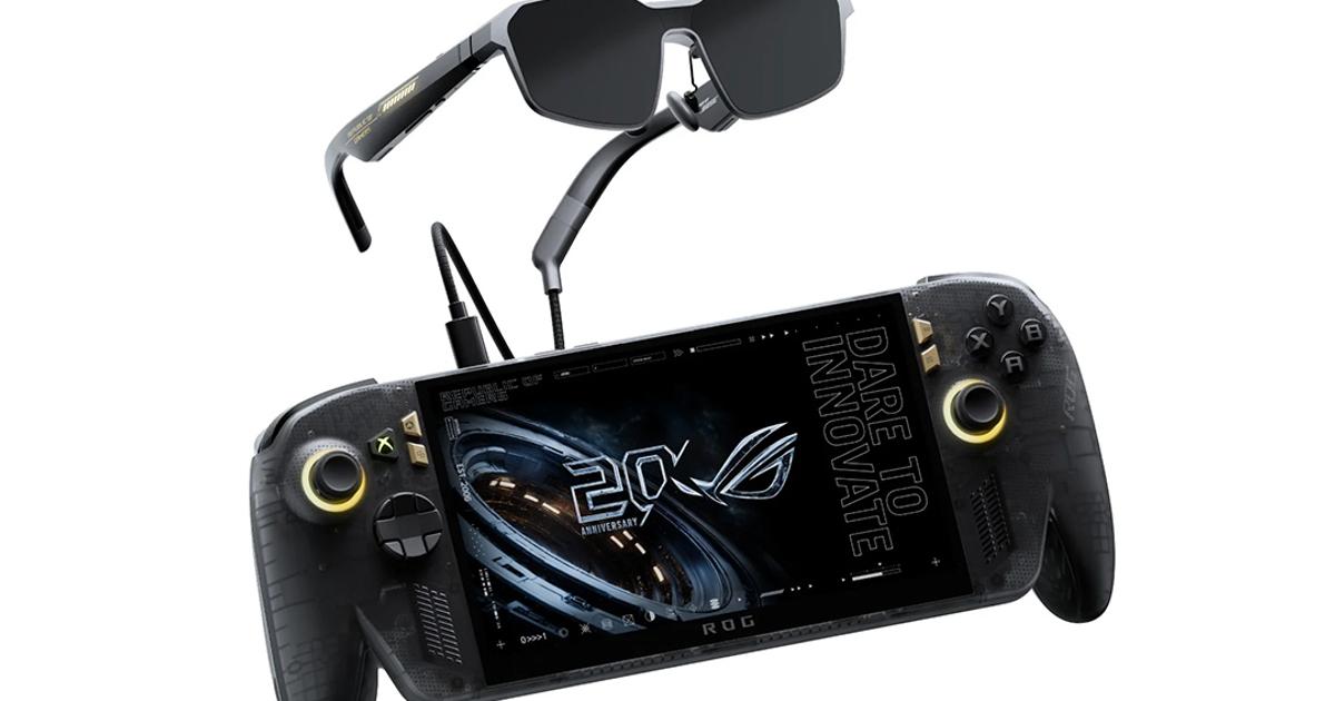 ASUS「ROG Xbox Ally X」、20周年記念で画面がちょい大きくなった。ハード面もパワーアップ