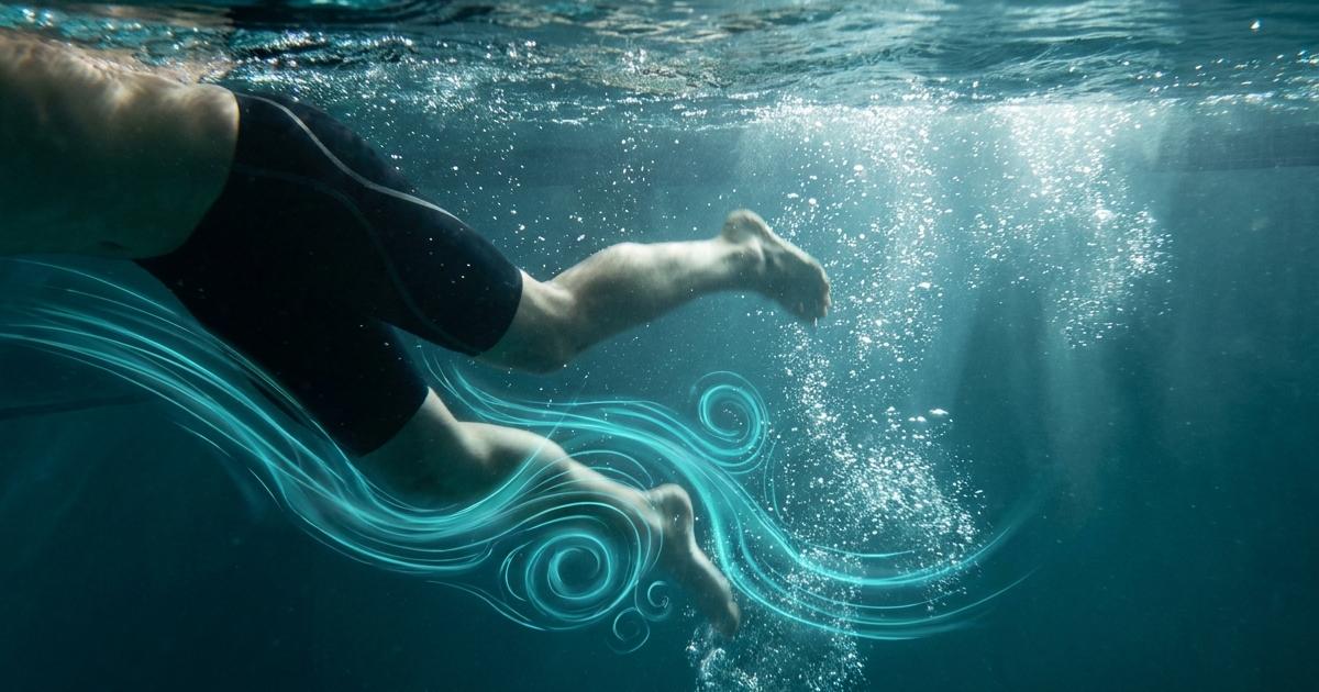 実はナゾだった「水泳のバタ足」が進む理由、初めて科学的に解明される
