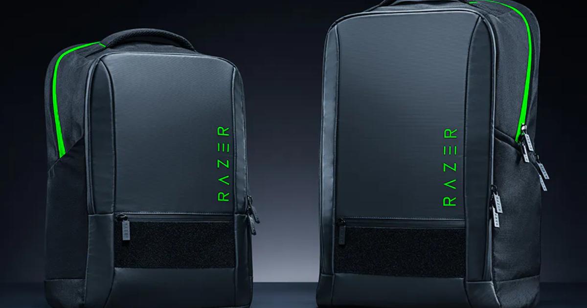 中のグリーンがド派手！ ゲーマーも通勤通学もタフなRAZERのバック 