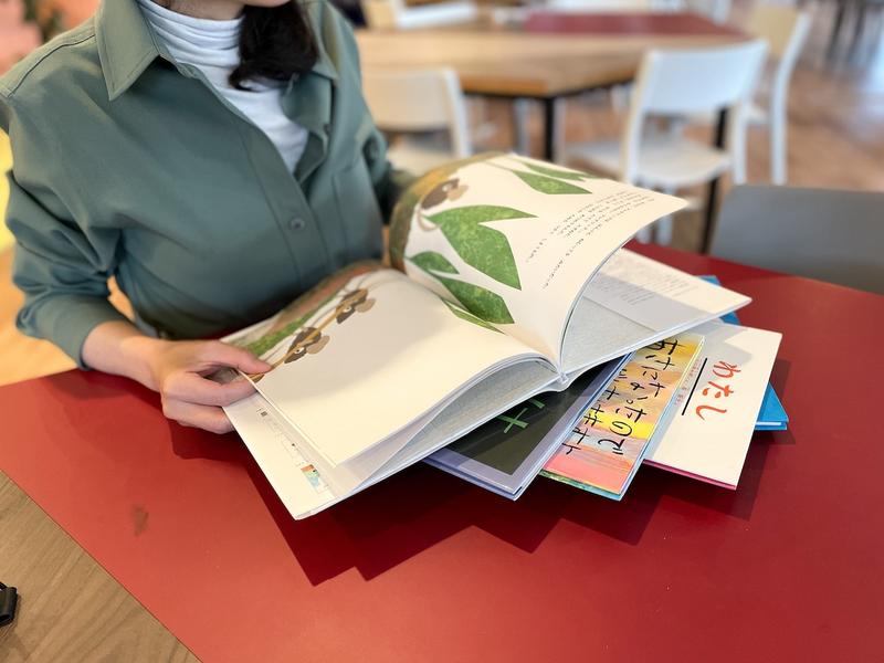 上司で2児の母であるKさん。出産祝いでは、幼児用のpatagoniaの帽子をプレゼントしてくれた。
