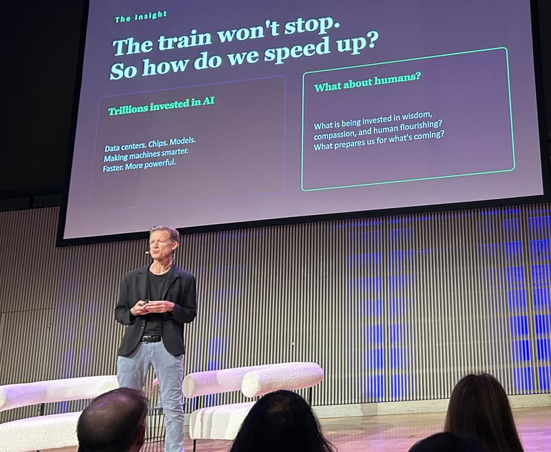 Soren Gordhamer(ソレン・ゴードハマー):Wisdom 2.0 および Wisdom & AI Summit の創設者・ホスト。テクノロジー業界のリーダーと東洋の智慧の伝統を結びつける場を主宰してきた。著書『Wisdom 2.0』。