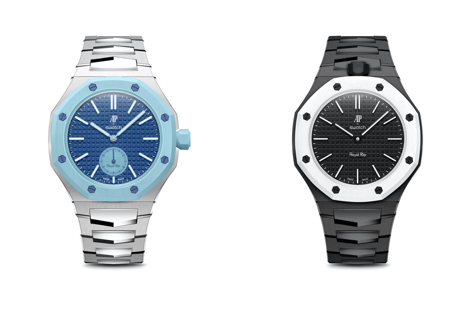 Swatch  Pop 懐中時計 スウォッチ×オーデマ ピゲ」の懐中時計を、腕時計にできる専用ケース