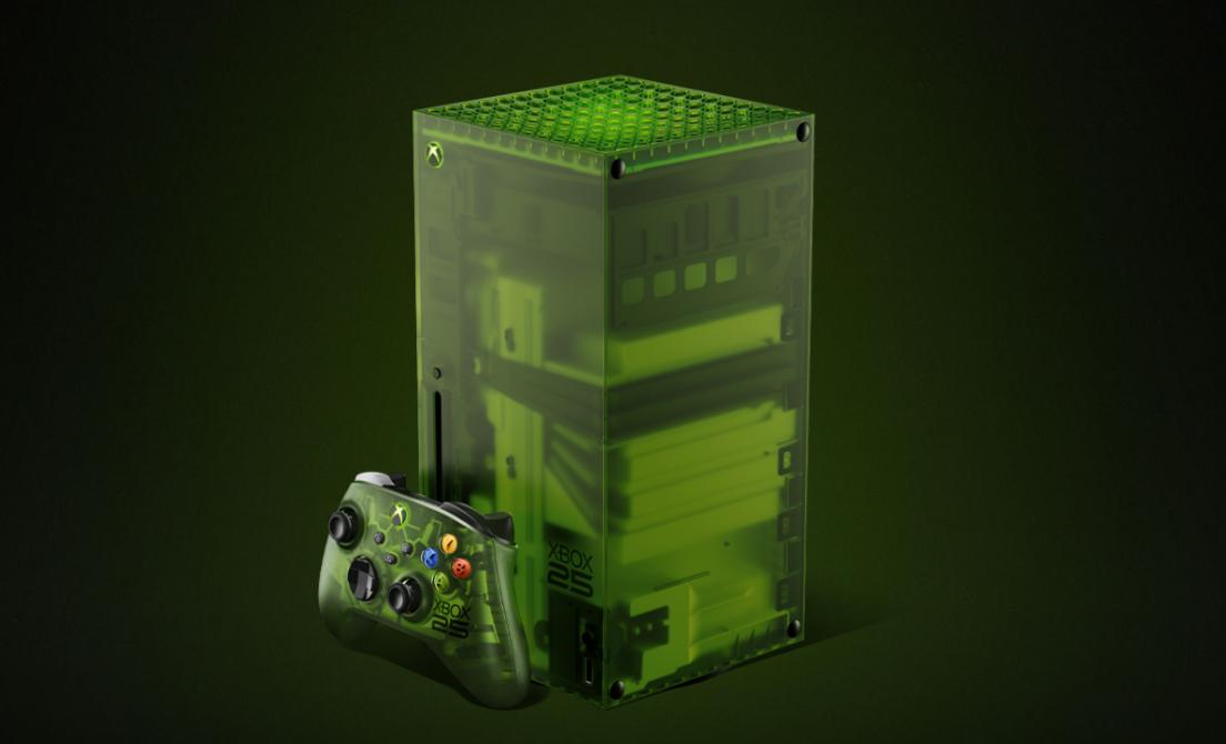 ザ・原点回帰。Xboxの25周年記念モデルSeries XがY2Kな味わいで登場 ザ・原点回帰。Xboxの25周年記念モデルSeries XがY2Kな味わいで登場