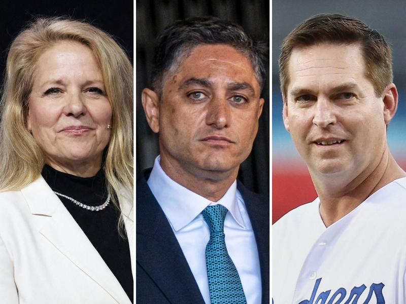 Gwynne Shotwell, Antonio Gracias and Bret Johnsen