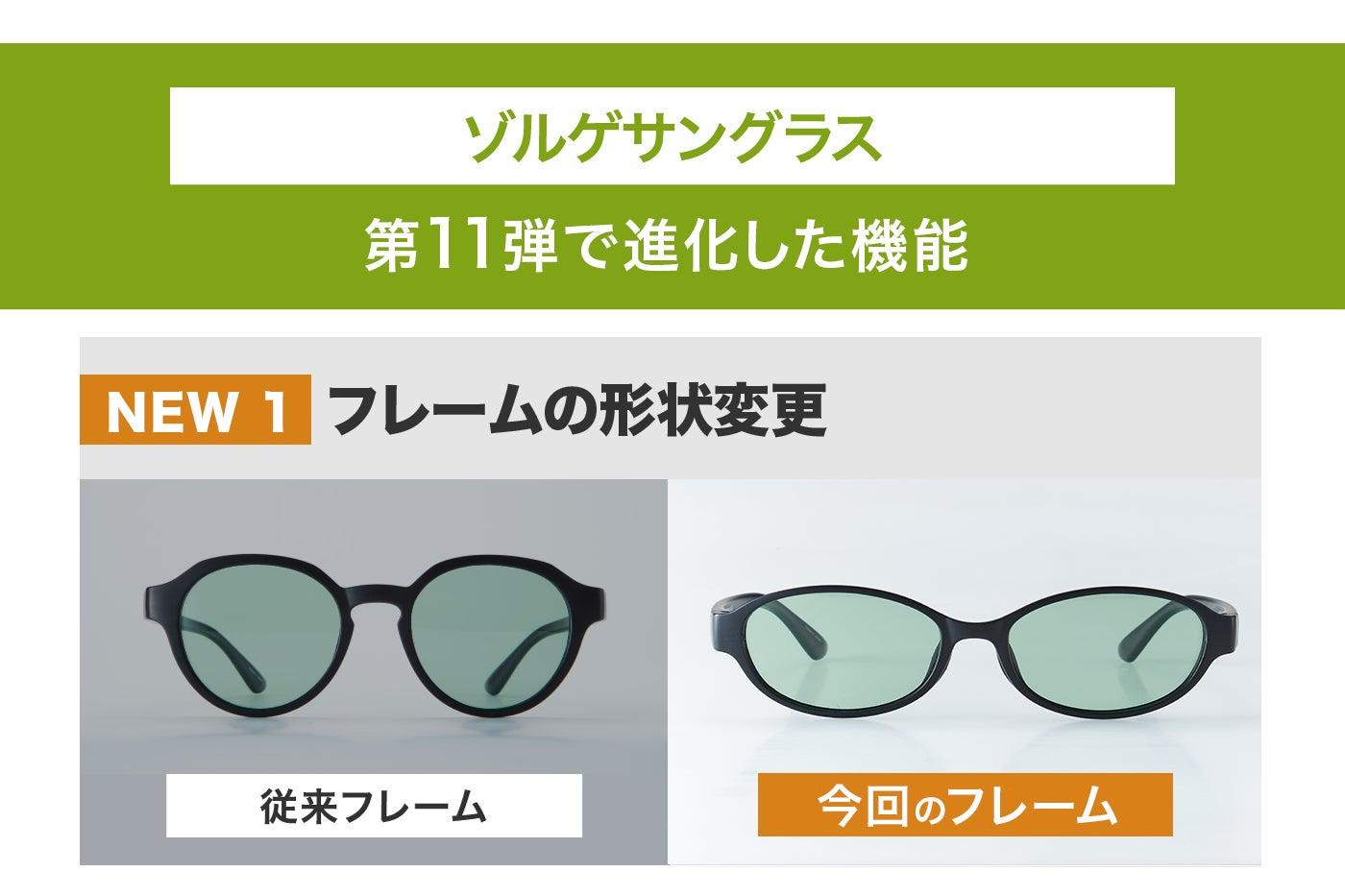調光・偏光・UVカット全部入り。気恥ずかしくないオーバル型サングラス