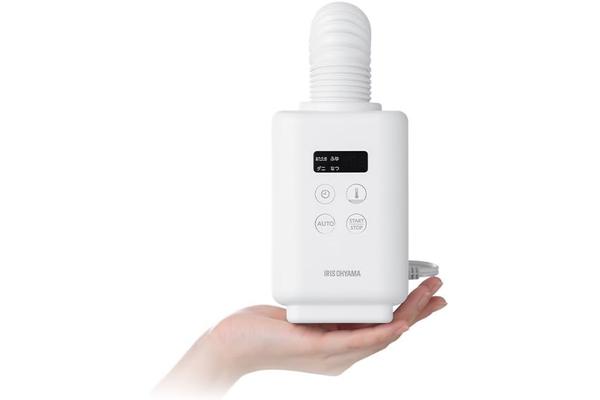手のひらサイズで準備も手軽。 毎日使いたくなるコンパクト布団乾燥機