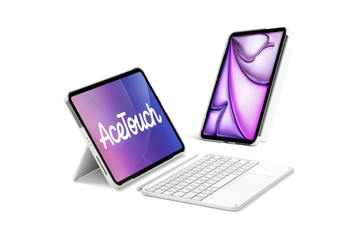 5000円でiPadがSurfaceスタイルに。タッチパッド付きキーボード付き
