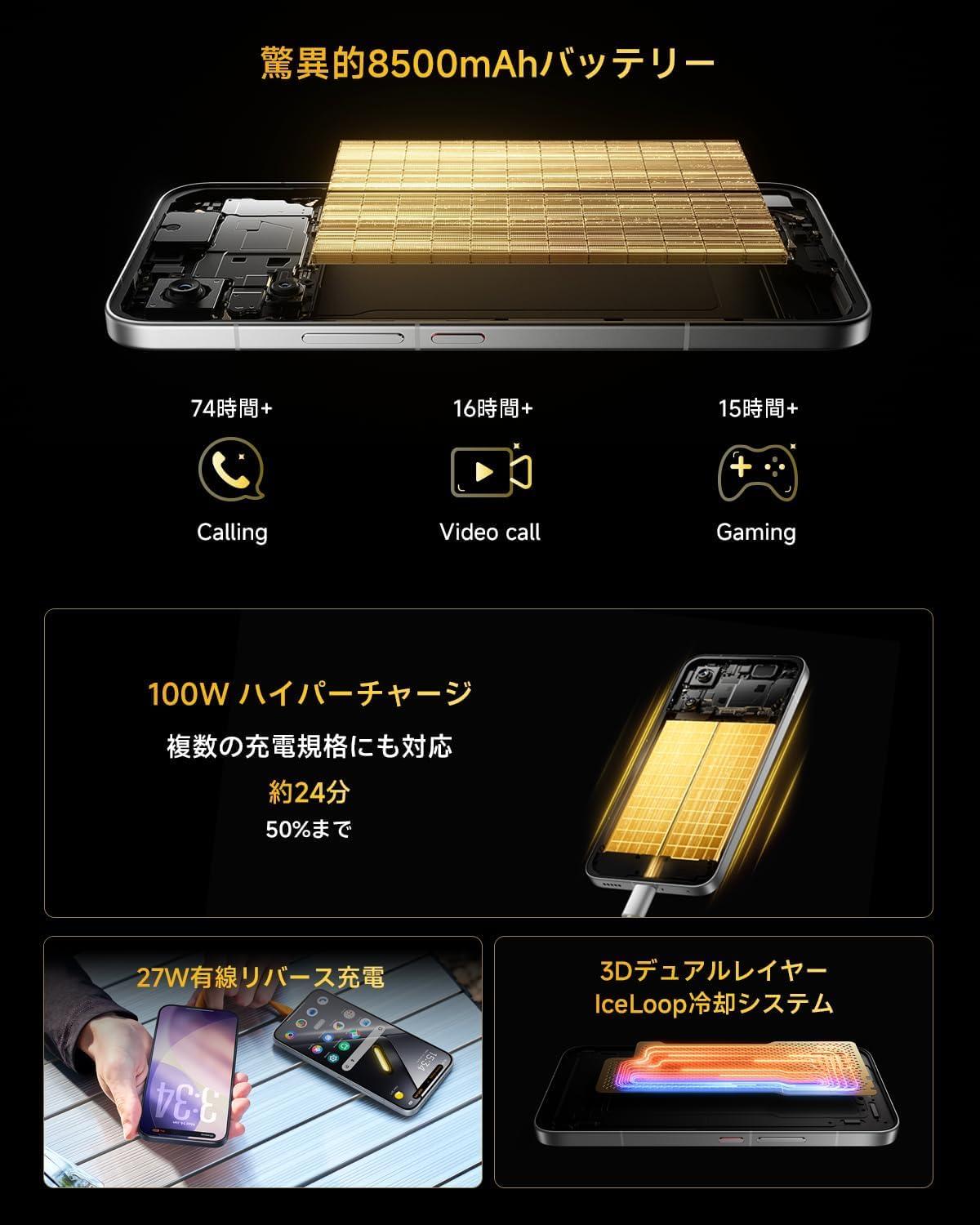 電池持ちで選ぶならコレ。超大容量バッテリーのXiaomi POCO X8 Pro Max