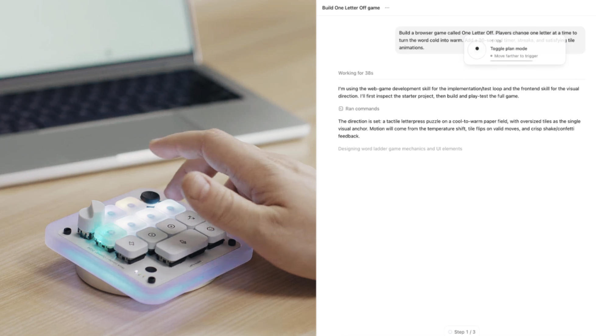 OpenAIがミニマムなキーボード「Codex Micro」を発売。AIを手元から